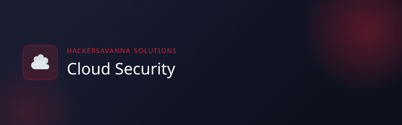 Cloud Security banner