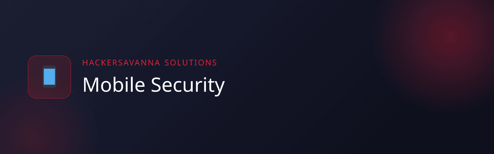 Mobile Security banner